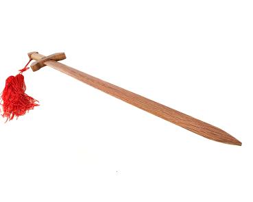 Tai Chi Schwert Übungsschwert mit Scheide aus Holz